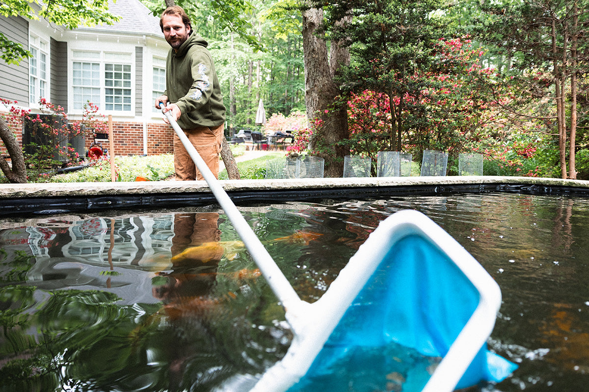 Spring Pond Cleaning Services in Virginia | Aqua Fauna Ponds