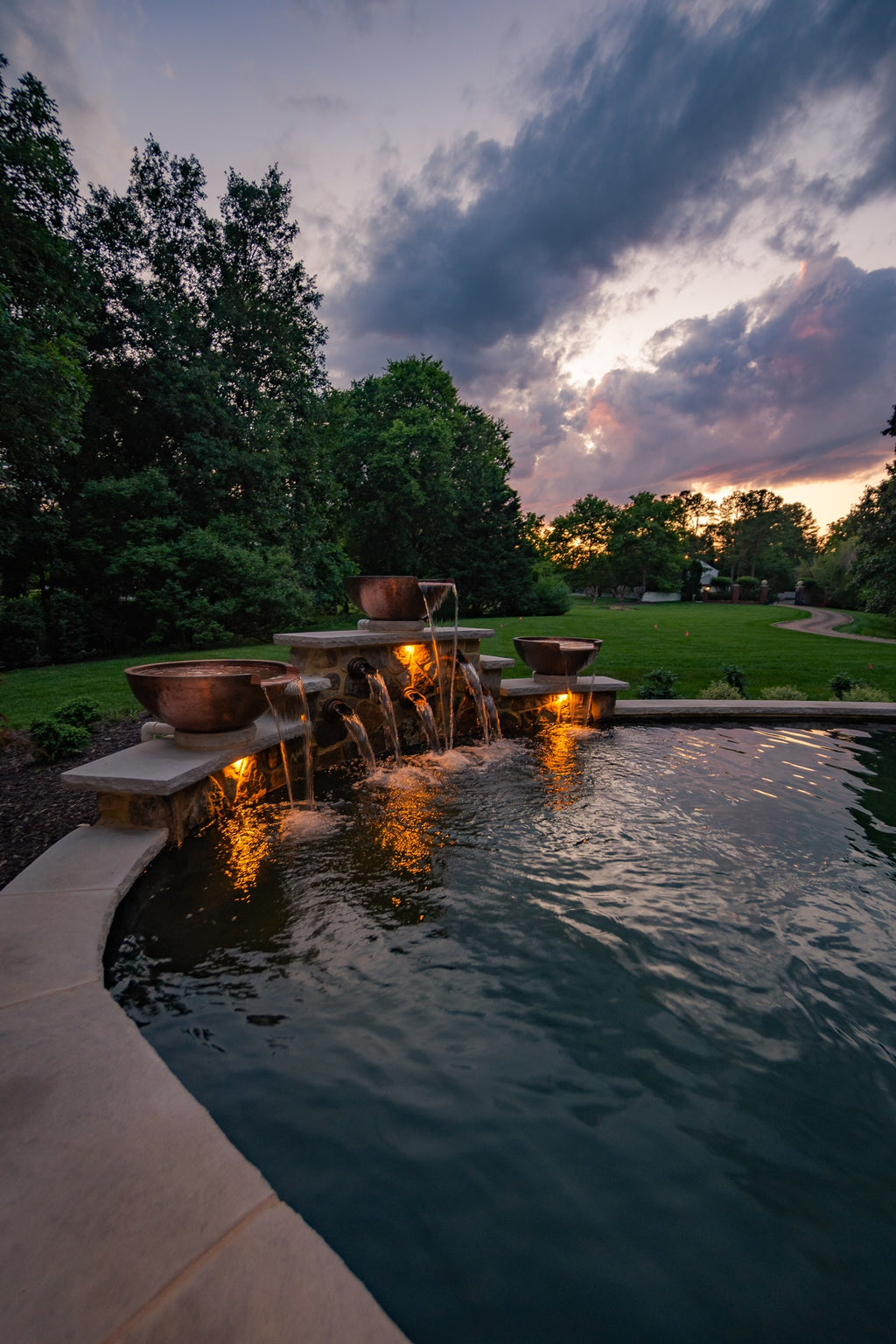 Formal Dedicated Fish Pond