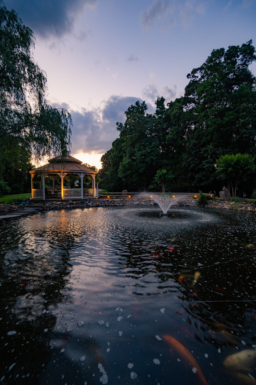 Formal Dedicated Fish Pond